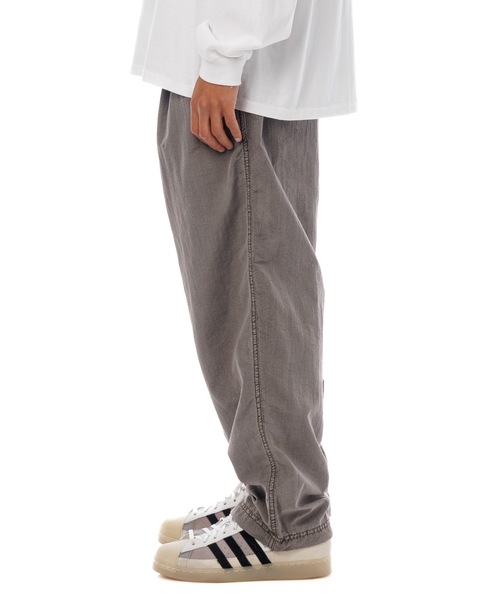 Sandinista（サンディニスタ）の「Nylon 2Tuck Pants - Overdyed / 後染め２タック入りナイロンパンツ（その他パンツ・メンズ・グリーン系その他/グレー系その他/イエロー系その他・SMALL/MEDIUM/LARGE）」の15枚目の写真