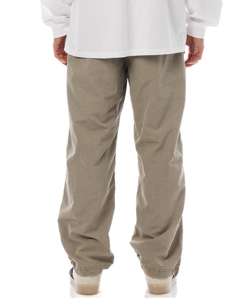 Sandinista（サンディニスタ）の「Nylon 2Tuck Pants - Overdyed / 後染め２タック入りナイロンパンツ（その他パンツ・メンズ・グリーン系その他/グレー系その他/イエロー系その他・SMALL/MEDIUM/LARGE）」の20枚目の写真