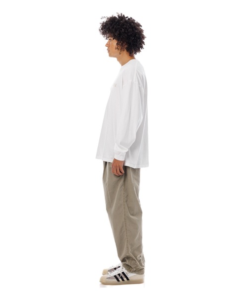 Sandinista（サンディニスタ）の「Nylon 2Tuck Pants - Overdyed / 後染め２タック入りナイロンパンツ（その他パンツ・メンズ・グリーン系その他/グレー系その他/イエロー系その他・SMALL/MEDIUM/LARGE）」の6枚目の写真