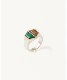 FORSOMEONE（フォーサムワン）の「FORSOMEONE W TM RING MARACHITE TIGER’S EYE（リング）」
