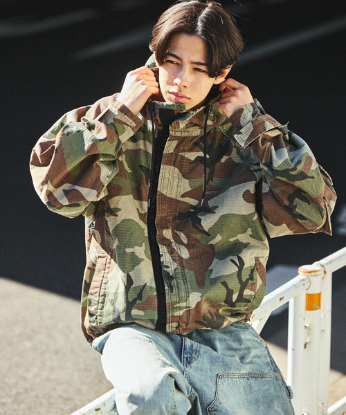 セール】NAUTICA/ノーティカ ビッグシルエット リップストップ