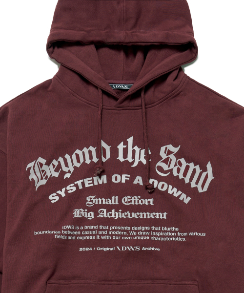 IDWS(アイドンワナセル)の「System Down Hoodie Burgundy(パーカー・レディース・その他・0/1/2)」の4枚目の写真