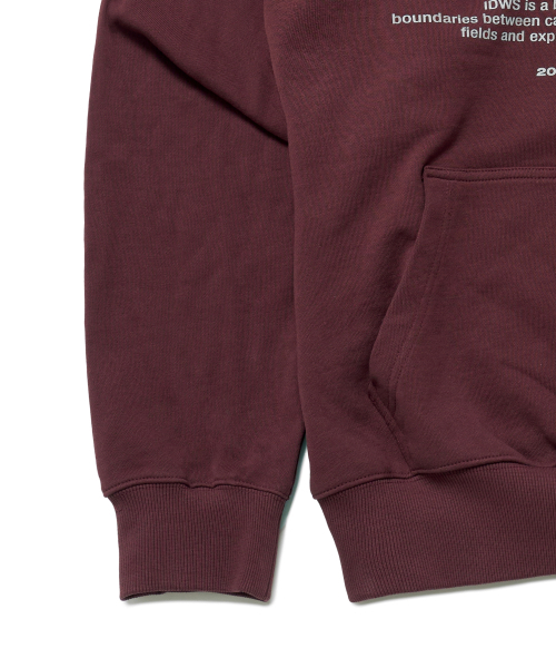 IDWS(アイドンワナセル)の「System Down Hoodie Burgundy(パーカー・レディース・その他・0/1/2)」の6枚目の写真