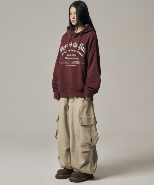 IDWS(アイドンワナセル)の「System Down Hoodie Burgundy(パーカー・レディース・その他・0/1/2)」の12枚目の写真