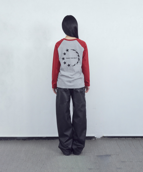 TANSANMAGNESIUM(タンサン マグネシウム)の「セルラノX炭酸ナグランスタリングロングスリーブ(グレー)(Tシャツ/カットソー・レディース・その他・1/2)」の1枚目の写真