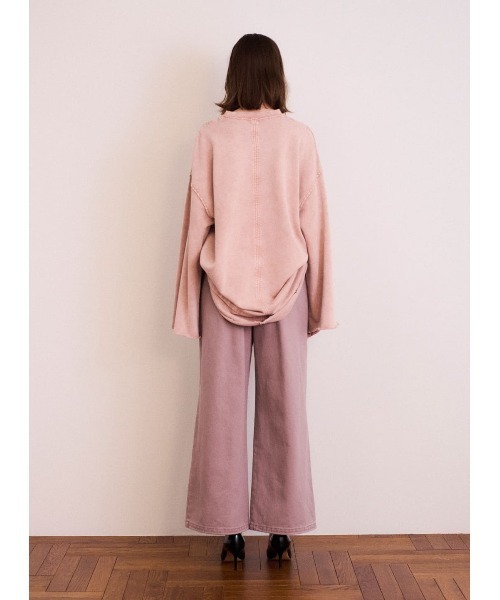 COEL（コエル）の「2WAYダブルウエストパンツ（その他パンツ・レディース・ピンク/グレー・36/38）」の6枚目の写真