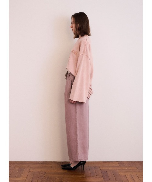 COEL（コエル）の「2WAYダブルウエストパンツ（その他パンツ・レディース・ピンク/グレー・36/38）」の7枚目の写真