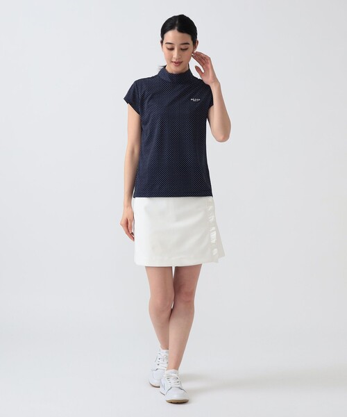 セール】PURPLE LABEL / ストレッチ フリル ラップキュロット