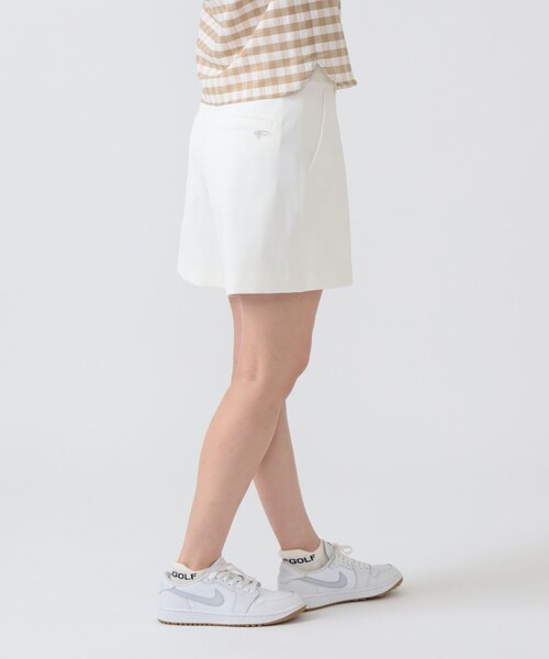 BEAMS GOLF(ビームスゴルフ)の「PURPLE LABEL / ストレッチ フリル ラップキュロット(スカート・レディース・ホワイト/ネイビー・LARGE/MEDIUM/SMALL)」の15枚目の写真
