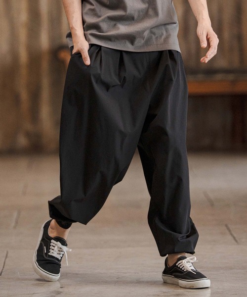 CAMBIO(カンビオ)の「mp14681-3D Drape Balloon Pants ドレープバルーンパンツ(CAM26SS-019)(その他パンツ・メンズ・ブラック/ライトグレー/チャコール・L/M/S)」の2枚目の写真