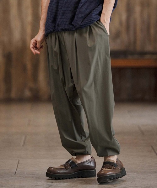 CAMBIO(カンビオ)の「mp14681-3D Drape Balloon Pants ドレープバルーンパンツ(CAM26SS-019)(その他パンツ・メンズ・ブラック/ライトグレー/チャコール・L/M/S)」の5枚目の写真