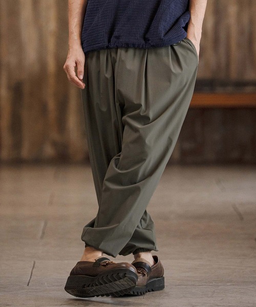 CAMBIO(カンビオ)の「mp14681-3D Drape Balloon Pants ドレープバルーンパンツ(CAM26SS-019)(その他パンツ・メンズ・ブラック/ライトグレー/チャコール・L/M/S)」の6枚目の写真