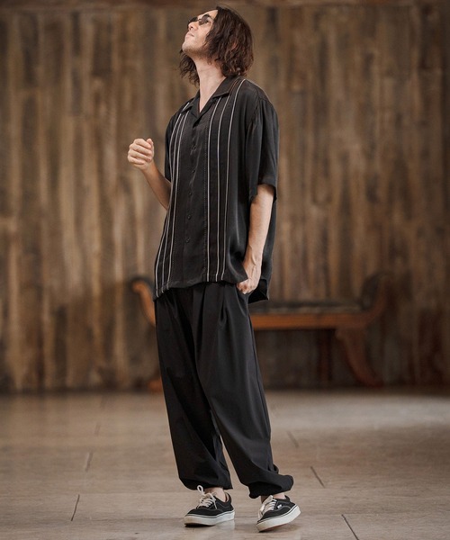 CAMBIO(カンビオ)の「mp14681-3D Drape Balloon Pants ドレープバルーンパンツ(CAM26SS-019)(その他パンツ・メンズ・ブラック/ライトグレー/チャコール・L/M/S)」の14枚目の写真