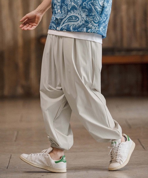 CAMBIO(カンビオ)の「mp14681-3D Drape Balloon Pants ドレープバルーンパンツ(CAM26SS-019)(その他パンツ・メンズ・ブラック/ライトグレー/チャコール・L/M/S)」の17枚目の写真