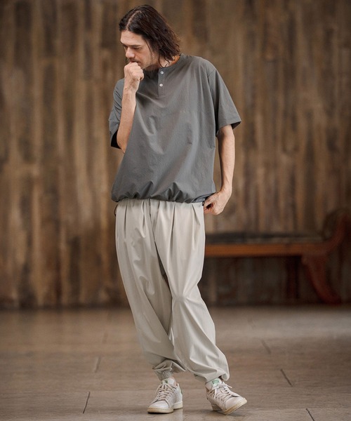 CAMBIO(カンビオ)の「mp14681-3D Drape Balloon Pants ドレープバルーンパンツ(CAM26SS-019)(その他パンツ・メンズ・ブラック/ライトグレー/チャコール・L/M/S)」の19枚目の写真