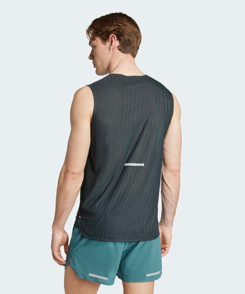 adidas（アディダス）の「Adi365 ランニング クライマクール+ タンクトップ / アディダス adidas（タンクトップ・メンズ・ブルー/ブラック・LARGE/MEDIUM/X-LARGE/XX-LARGE/XX-SMALL/SMALL）」の12枚目の写真