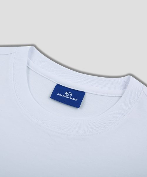 DOLPHIN WAVE APPAREL(ドルフィンウェーブアパレル)の「ドルフィンルーズクロップ半袖Tシャツホワイト(Tシャツ/カットソー・メンズ・その他・LARGE/MEDIUM/X-LARGE)」の3枚目の写真
