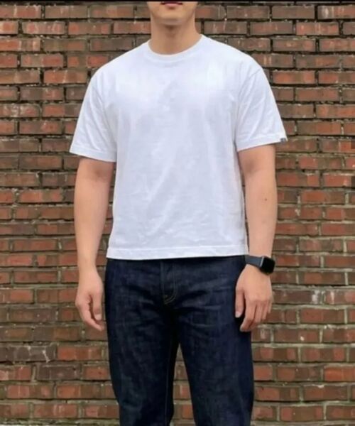 DOLPHIN WAVE APPAREL(ドルフィンウェーブアパレル)の「ドルフィンルーズクロップ半袖Tシャツホワイト(Tシャツ/カットソー・メンズ・その他・LARGE/MEDIUM/X-LARGE)」の13枚目の写真
