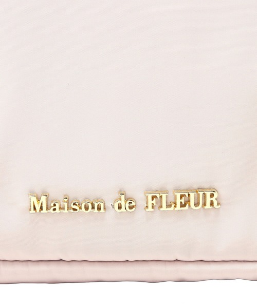 Maison de FLEUR（メゾンドフルール）の「リボンチャーム付きマルチポケットトートバッグ（トートバッグ・レディース・ピンク系その他/ネイビー/ブラック・FREE）」の21枚目の写真