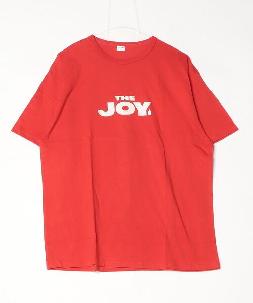 A BAG OF CHIPS（アバッグオブチップス）の「Jeans-b 2nd/ジーンズベーセカンド THE JOY Tシャツ フリーサイズ（Tシャツ/カットソー・メンズ・レッド/オフホワイト/ブルー・F）」の3枚目の写真