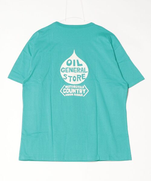 A BAG OF CHIPS（アバッグオブチップス）の「Jeans-b 2nd/ジーンズベーセカンド THE JOY Tシャツ フリーサイズ（Tシャツ/カットソー・メンズ・レッド/オフホワイト/ブルー・F）」の4枚目の写真