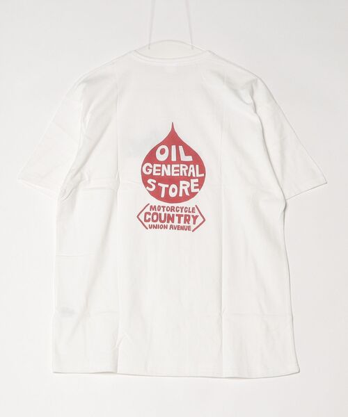 A BAG OF CHIPS（アバッグオブチップス）の「Jeans-b 2nd/ジーンズベーセカンド THE JOY Tシャツ フリーサイズ（Tシャツ/カットソー・メンズ・レッド/オフホワイト/ブルー・F）」の5枚目の写真