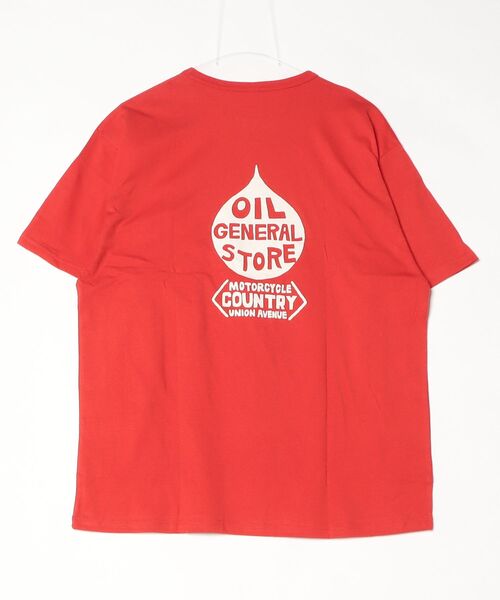 A BAG OF CHIPS（アバッグオブチップス）の「Jeans-b 2nd/ジーンズベーセカンド THE JOY Tシャツ フリーサイズ（Tシャツ/カットソー・メンズ・レッド/オフホワイト/ブルー・F）」の6枚目の写真