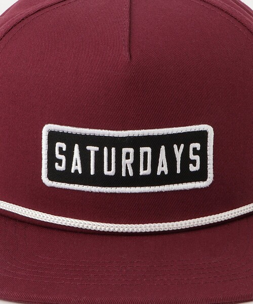 Saturdays NYC(サタデーズ ニューヨークシティ )の「avec x Saturdays NYC CAP(キャップ・メンズ・ワイン/ブラック/グリーン/ネイビー・FREE)」の20枚目の写真