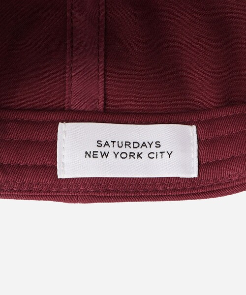 Saturdays NYC(サタデーズ ニューヨークシティ )の「avec x Saturdays NYC CAP(キャップ・メンズ・ワイン/ブラック/グリーン/ネイビー・FREE)」の6枚目の写真
