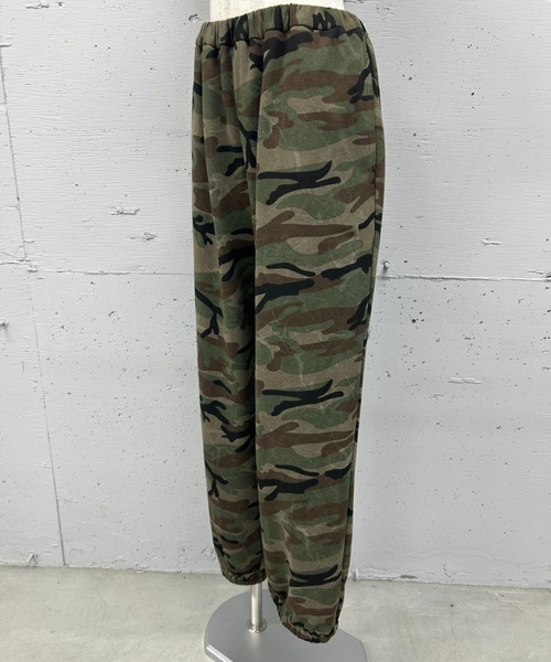 PROVOKE （プロヴォーク）の「CAMO EASY PANTS（スウェットパンツ・レディース・カーキオリーブ・FREE）」の5枚目の写真