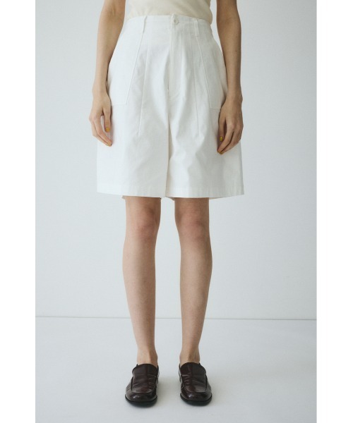 HeRIN.CYE(ヘリンドットサイ)の「Round form baker half pants ラウンドフォルムベイカーカーゴパンツ(その他パンツ・レディース・ホワイト/カーキ/ブラック・38/36)」の12枚目の写真