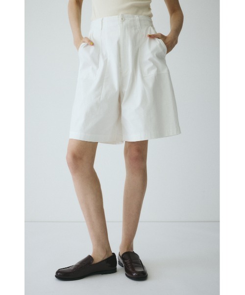 HeRIN.CYE(ヘリンドットサイ)の「Round form baker half pants ラウンドフォルムベイカーカーゴパンツ(その他パンツ・レディース・ホワイト/カーキ/ブラック・38/36)」の14枚目の写真