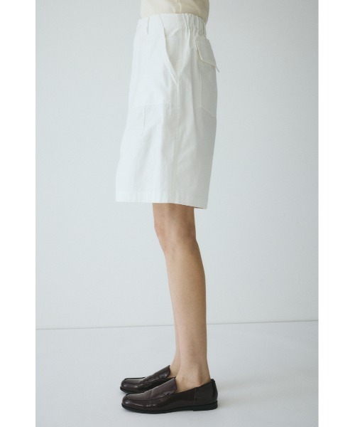 HeRIN.CYE(ヘリンドットサイ)の「Round form baker half pants ラウンドフォルムベイカーカーゴパンツ(その他パンツ・レディース・ホワイト/カーキ/ブラック・38/36)」の15枚目の写真