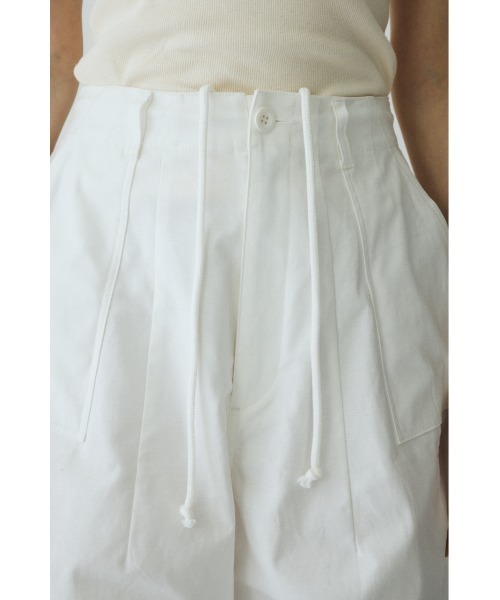 HeRIN.CYE(ヘリンドットサイ)の「Round form baker half pants ラウンドフォルムベイカーカーゴパンツ(その他パンツ・レディース・ホワイト/カーキ/ブラック・38/36)」の17枚目の写真