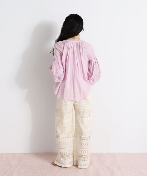 le.coeur blanc（ルクールブラン）の「Fanakaレースキリカエパンツ（その他パンツ・レディース・アイボリー・38）」の13枚目の写真