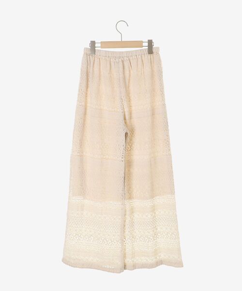 le.coeur blanc（ルクールブラン）の「Fanakaレースキリカエパンツ（その他パンツ・レディース・アイボリー・38）」の16枚目の写真