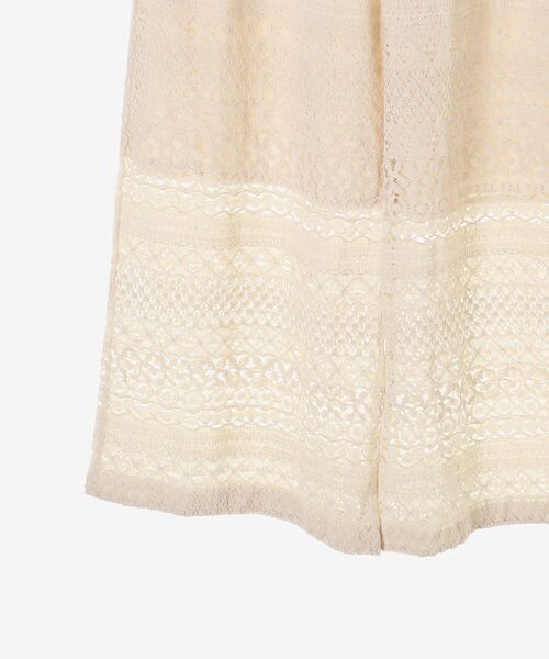 le.coeur blanc（ルクールブラン）の「Fanakaレースキリカエパンツ（その他パンツ・レディース・アイボリー・38）」の2枚目の写真
