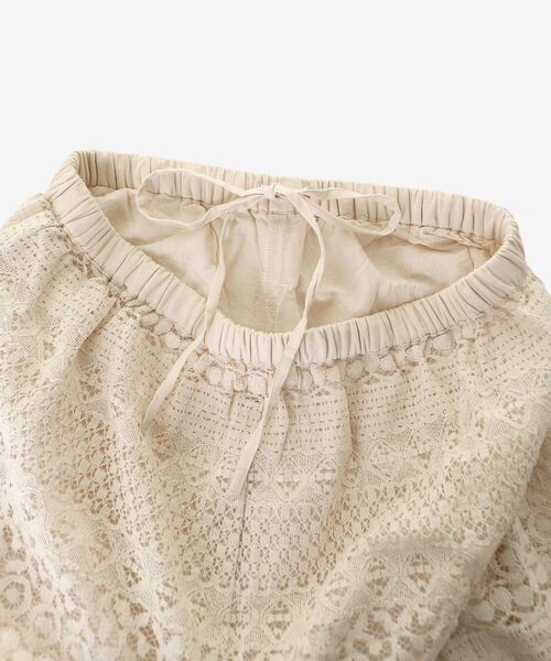 le.coeur blanc（ルクールブラン）の「Fanakaレースキリカエパンツ（その他パンツ・レディース・アイボリー・38）」の3枚目の写真