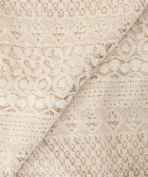 le.coeur blanc（ルクールブラン）の「Fanakaレースキリカエパンツ（その他パンツ・レディース・アイボリー・38）」の4枚目の写真