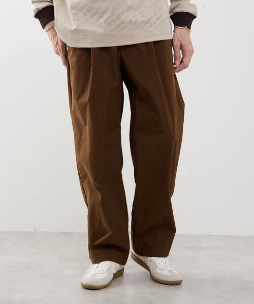 MEN'S MELROSE(メンズメルローズ)の「ビンテージオックスワイドパンツ(チノパンツ・メンズ・チャコールグレー/グレー/ブラウン・2/4/3)」の3枚目の写真