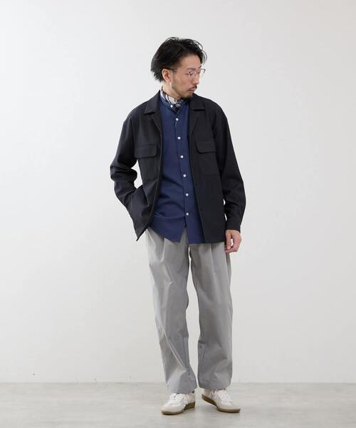 MEN'S MELROSE（メンズメルローズ）の「ビンテージオックスワイドパンツ（チノパンツ・メンズ・チャコールグレー/グレー/ブラウン・2/4/3）」の19枚目の写真