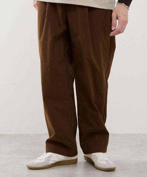 MEN'S MELROSE(メンズメルローズ)の「ビンテージオックスワイドパンツ(チノパンツ・メンズ・チャコールグレー/グレー/ブラウン・2/4/3)」の4枚目の写真
