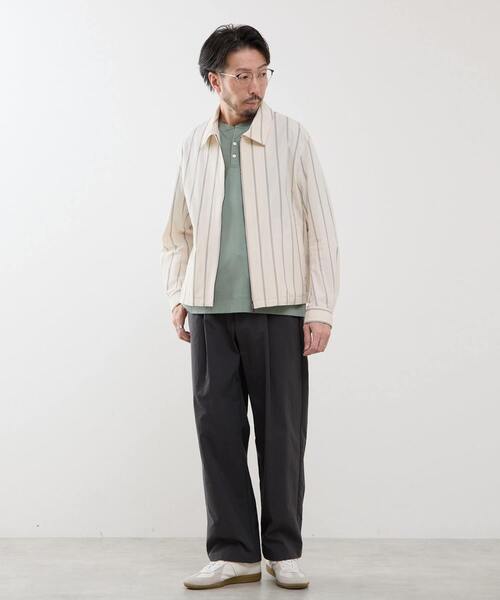MEN'S MELROSE(メンズメルローズ)の「ビンテージオックスワイドパンツ(チノパンツ・メンズ・チャコールグレー/グレー/ブラウン・2/4/3)」の10枚目の写真