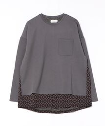 【SR】【it】【ATELANE】ストレッチポンチ　WJQDフェイクレイヤードL/T