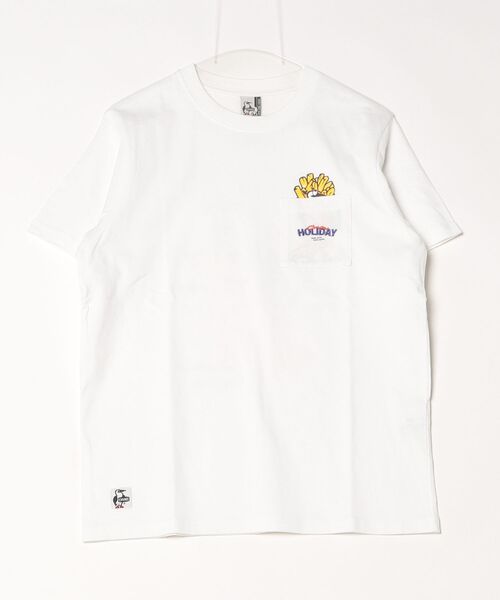 CHUMS(チャムス)の「【CHUMS】Anti-Bug Fast Food Pocket T-Shirt(Tシャツ/カットソー・メンズ・ブラック/ホワイト・X-LARGE/LARGE/MEDIUM)」の5枚目の写真