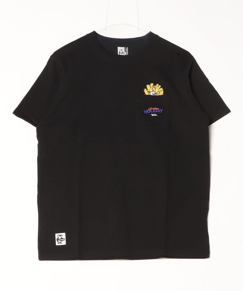 CHUMS(チャムス)の「【CHUMS】Anti-Bug Fast Food Pocket T-Shirt(Tシャツ/カットソー・メンズ・ブラック/ホワイト・X-LARGE/LARGE/MEDIUM)」の6枚目の写真