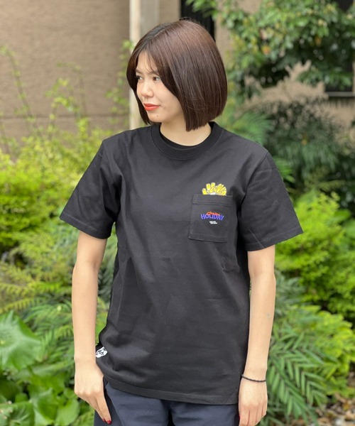 CHUMS(チャムス)の「【CHUMS】Anti-Bug Fast Food Pocket T-Shirt(Tシャツ/カットソー・メンズ・ブラック/ホワイト・X-LARGE/LARGE/MEDIUM)」の10枚目の写真