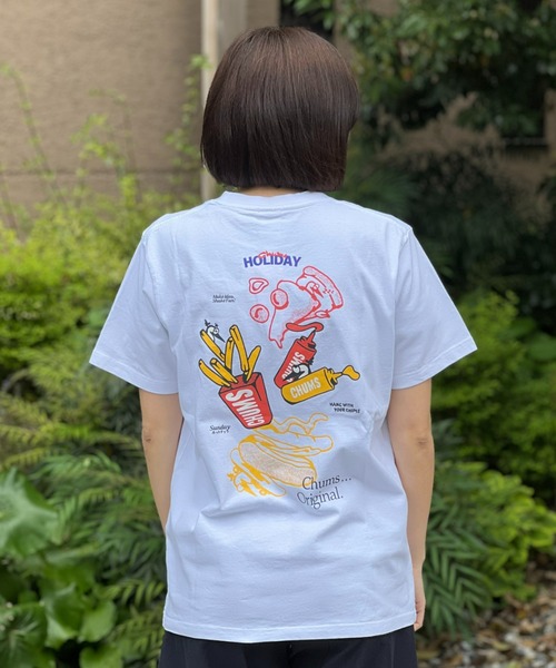 CHUMS(チャムス)の「【CHUMS】Anti-Bug Fast Food Pocket T-Shirt(Tシャツ/カットソー・メンズ・ブラック/ホワイト・X-LARGE/LARGE/MEDIUM)」の7枚目の写真