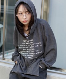 WEGO/メッシュZIPパーカー