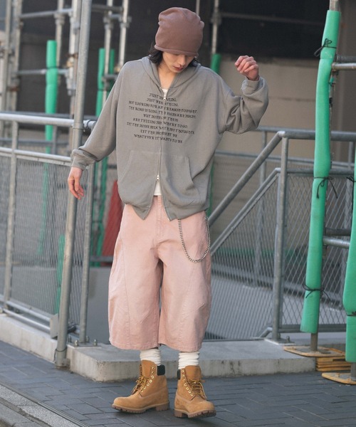 WEGO(ウィゴー)の「WEGO/メッシュZIPパーカー(パーカー・メンズ・ブラック系その他/グレー・LARGE/MEDIUM)」の5枚目の写真